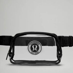 NWT Lululemon athletica Clear Crossbody Belt Bag